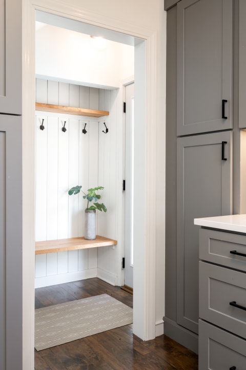 Perfect back entry & mudroom for all of your outdoor gear